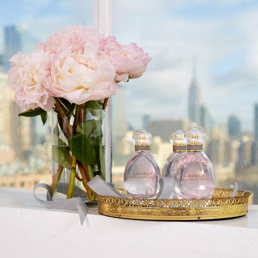 SJP - Sweet, Floral, Musky Amber Woody Eau De Parfum Spray Fragrance for Women - With Notes of Mandarin, Bergamot, Apple, and Cedarwood - Intense, Long Lasting Scent - 3.4 oz