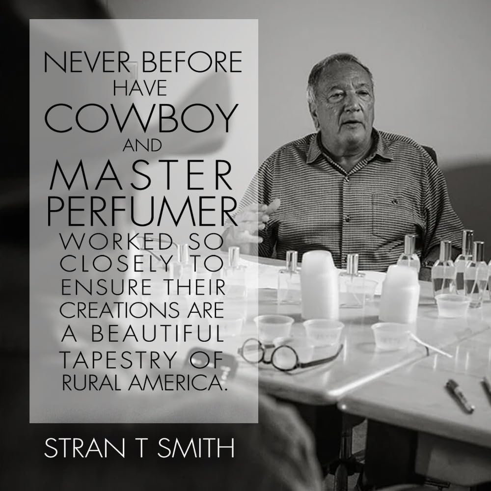 Men’s Black Cologne by STS Ranch, Bold & Rugged Fragrance with Bergamot, Cedarwood, Amber & Musk,Cowboy Cologne,Long-Lasting Masculine Woody Spicy Scent, 3 ml Tester