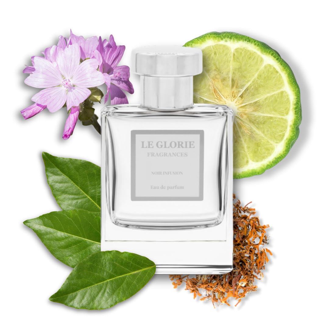 Inspired by L.e L.a.b's Thé N.oi.r 29, Noir Infusion EDP, Long Lasting 12-14 Hours Perfume Spray for Men, Women, unisex, All Skin Types - Cruelty Free - 1.7 fl oz 50ml