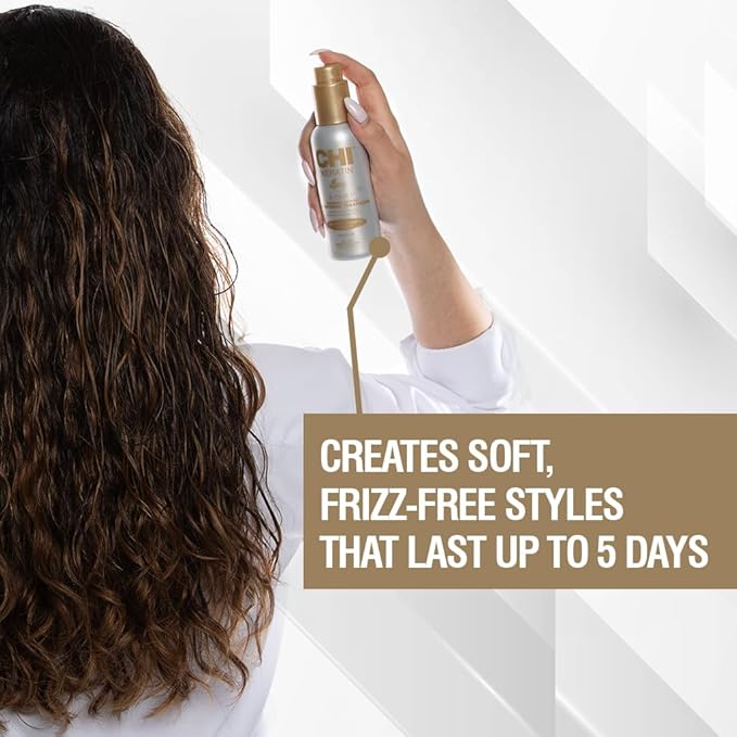 CHI Keratin K-Trix 5 Smoothing Treatment, Hair Serum For Creating Smooth, Frizz-Free Styles That Last, Sulfate, Paraben, & Cruelty-Free, 3.92 Oz