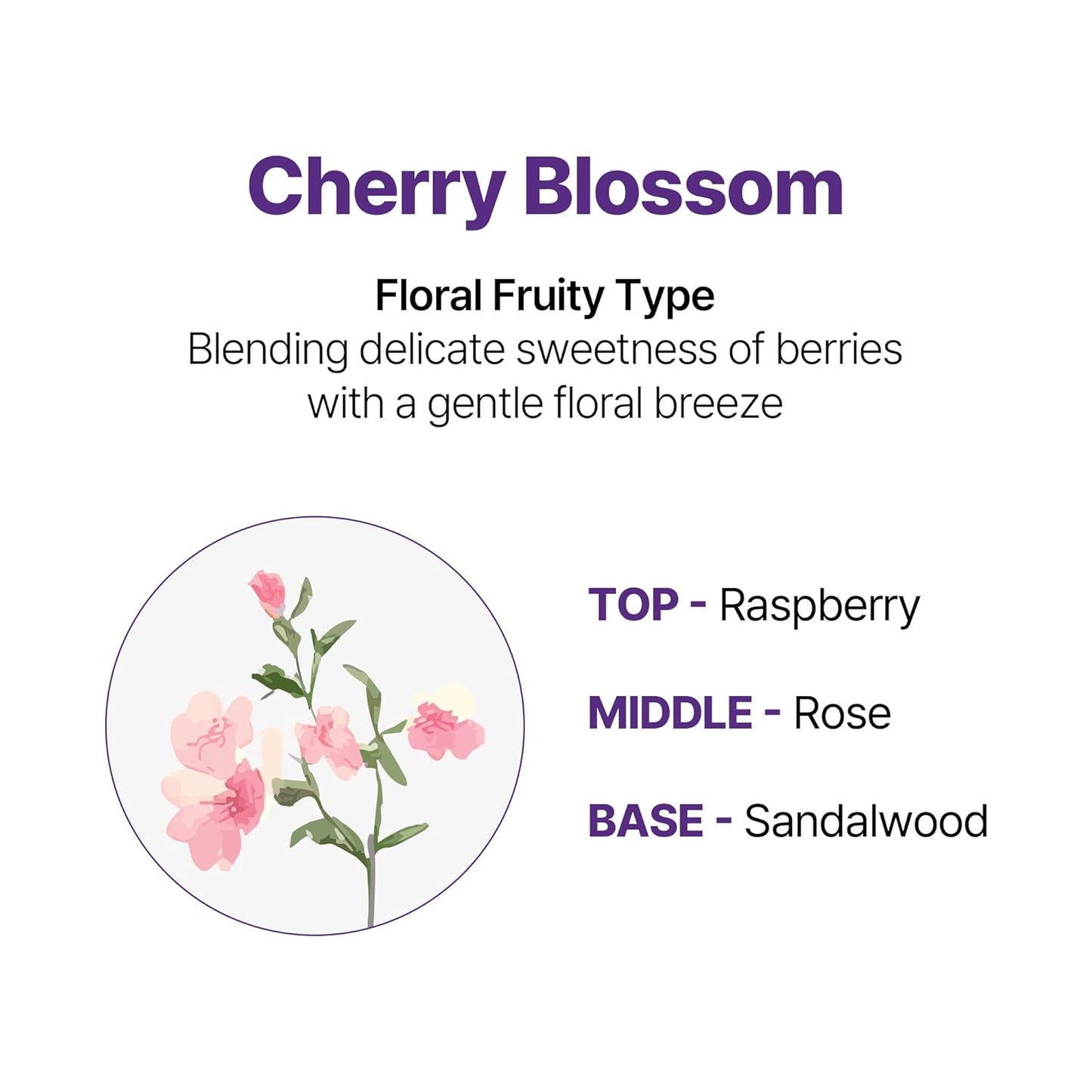 KUNDAL Korean Shampoo and Conditioner Set [Cherry Blossom] Salon-quality, Long Lasting Scent, Moisturizing, Sulfate-Free, Argan & Macadamia Oil, Korean Hair care, For all hair types, 16.9 fl oz each