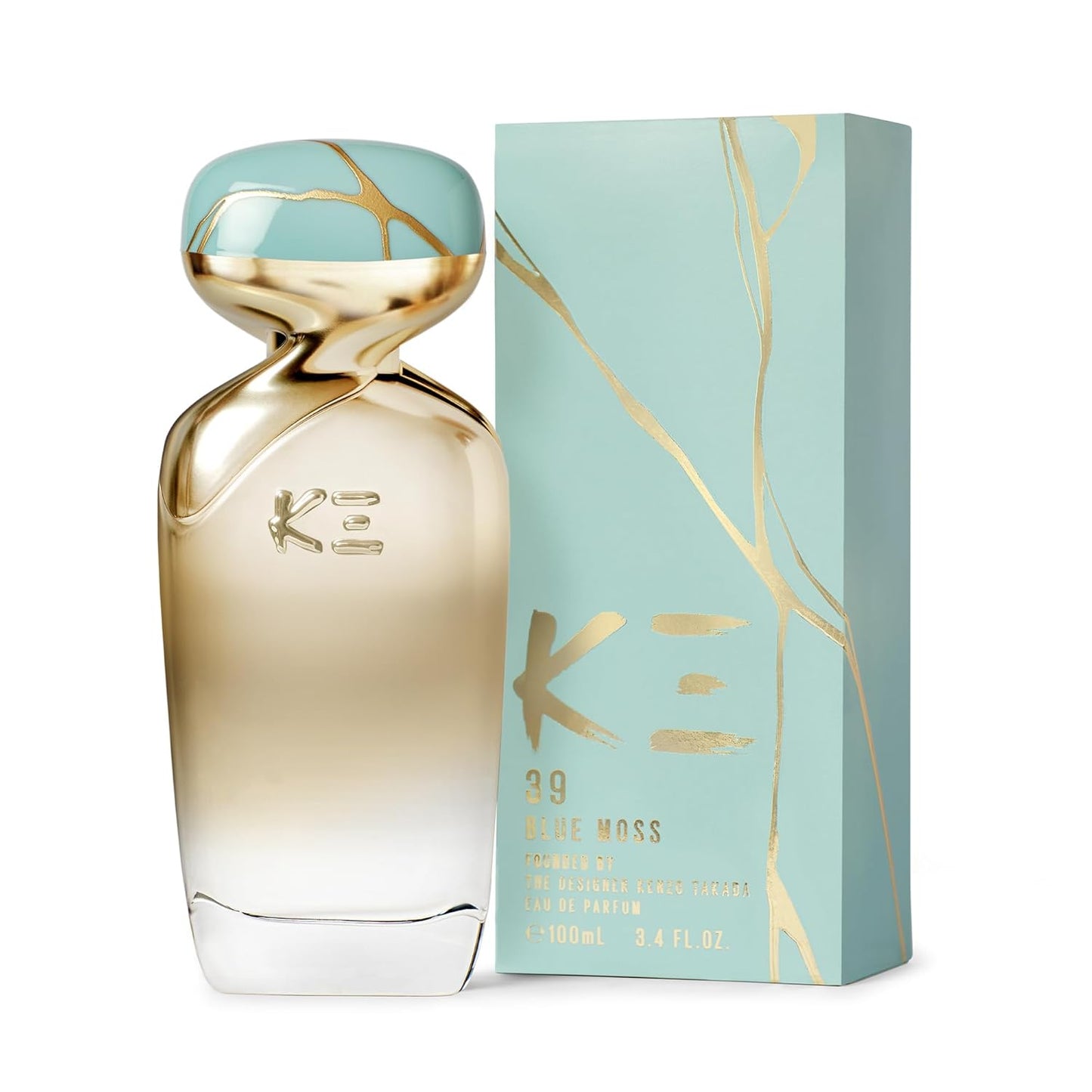 K-3 39 Blue Moss Eau de Parfum - Unisex Perfume - Bergamot, Jasmine & Moss Scent Notes - 100 ml/3.4 oz