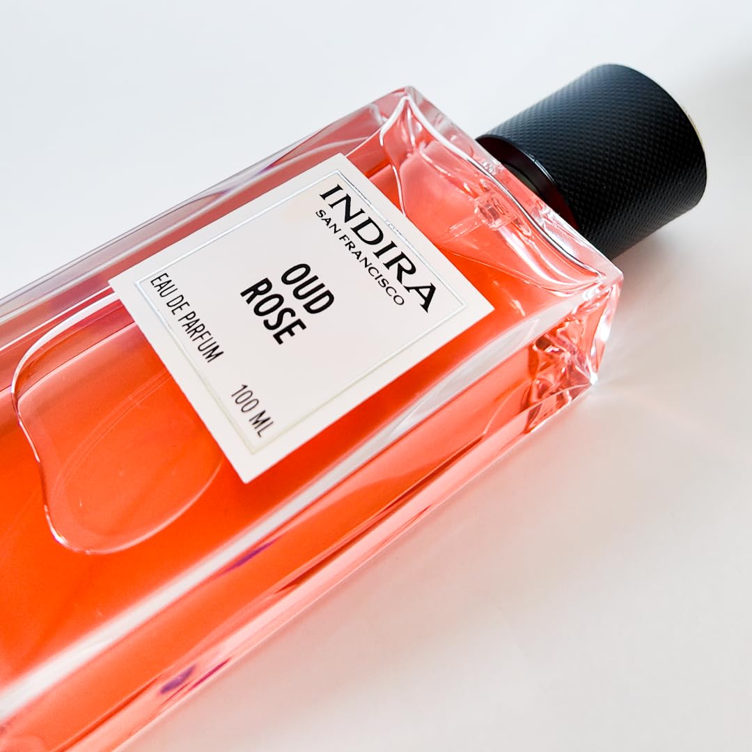 INDIRA Oud Rose (Intense) - Eau De Parfum - Floral Woody - Women - 100 ML / 3.4 FL OZ - Spray