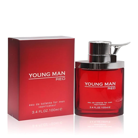 Young Men's Cologne Long Lasting Perfume for Men Fresh Scent Eau de Toilette Natural Spray 3.4 Fl Oz Fragrance For All Occasions