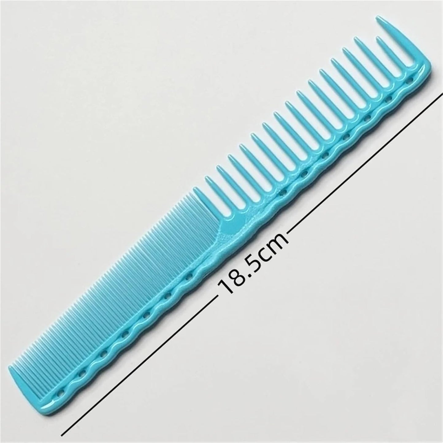 3PCS Professional Hair Cutting Comb - Long Teeth Hairdressing Comb for Stylists and Salon Use(Light green)