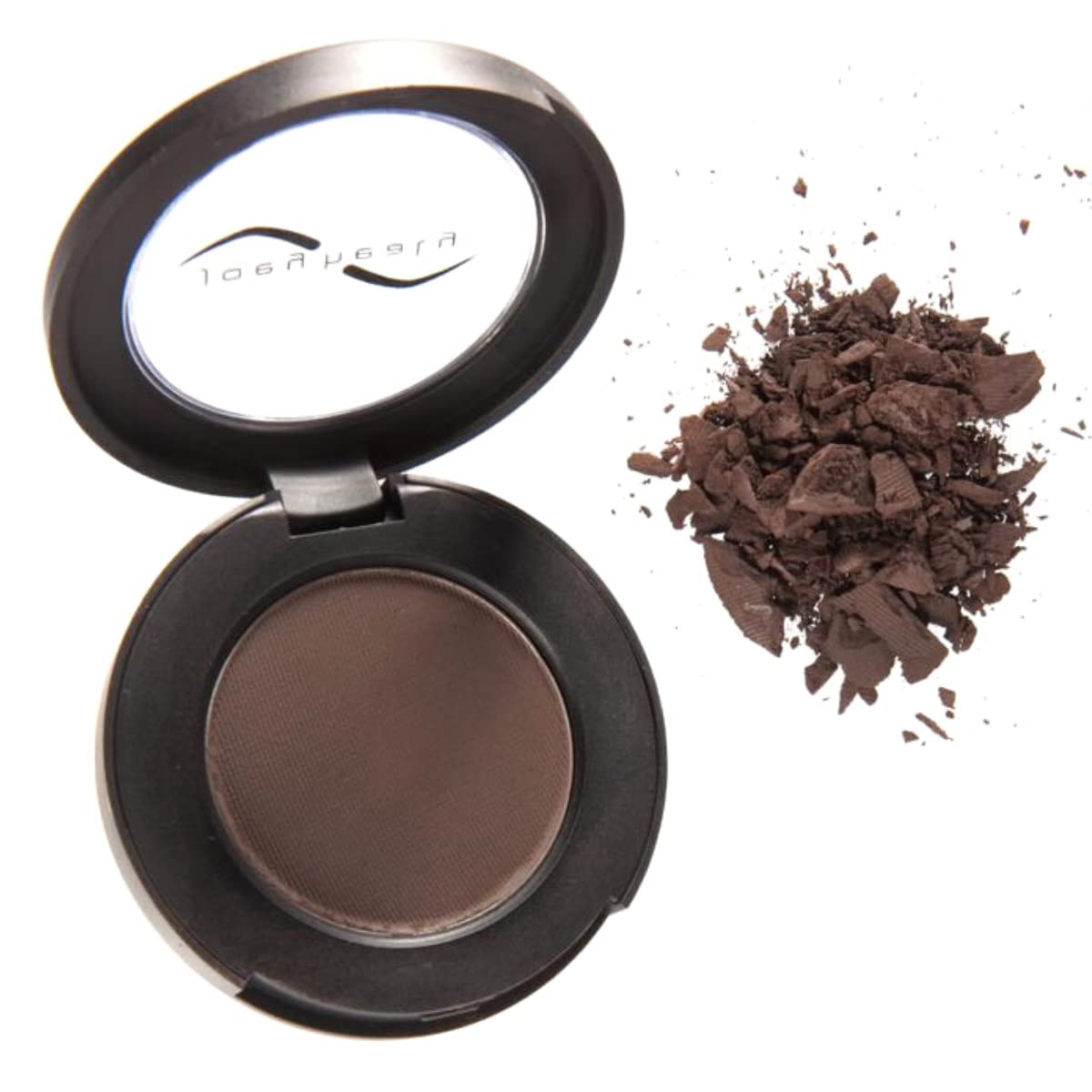 Joey Healy Luxe Brow Powder, Natural and Soft Definition Eyebrow Powder, Waterproof Brow Makeup Formula, Tobacco (Brunette)
