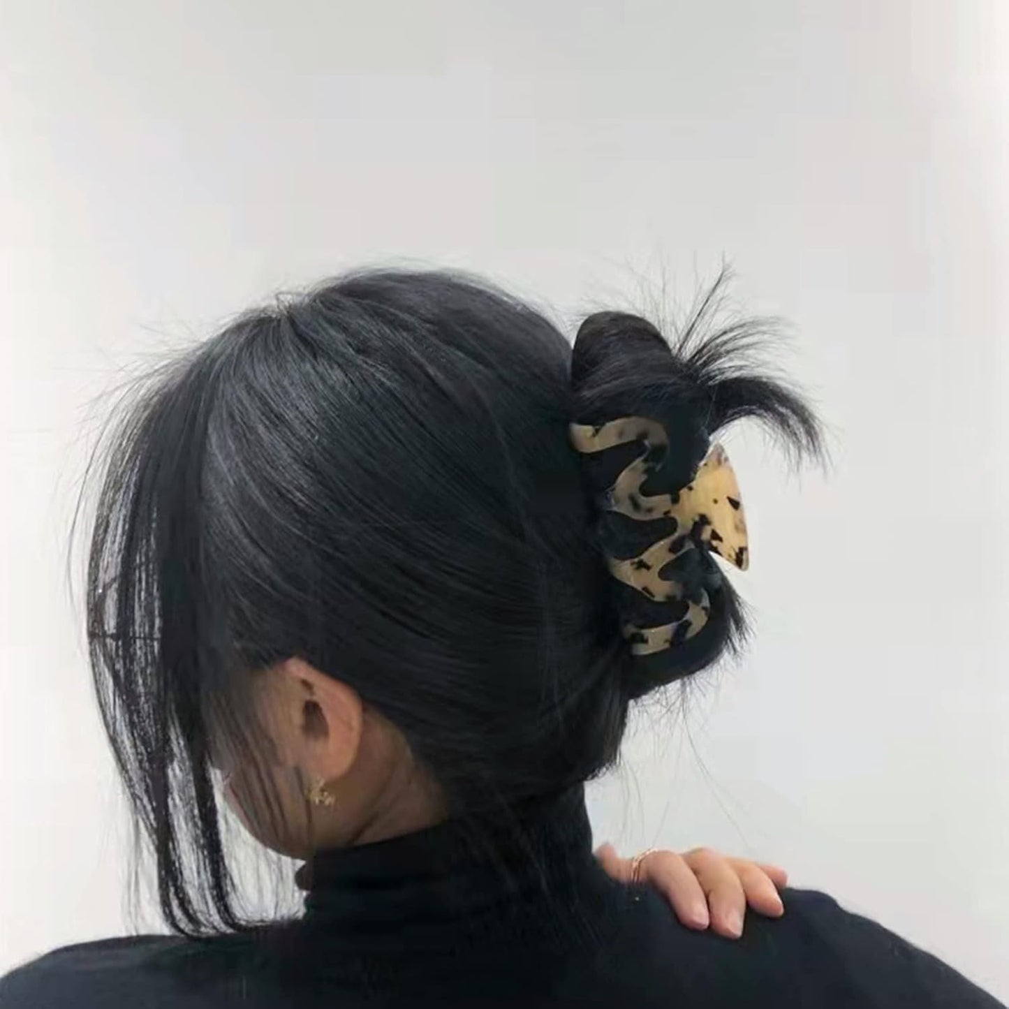 Jayongnee 3Pcs Large Claw Clips for Thick and Thin Hair (Multi-colored3)