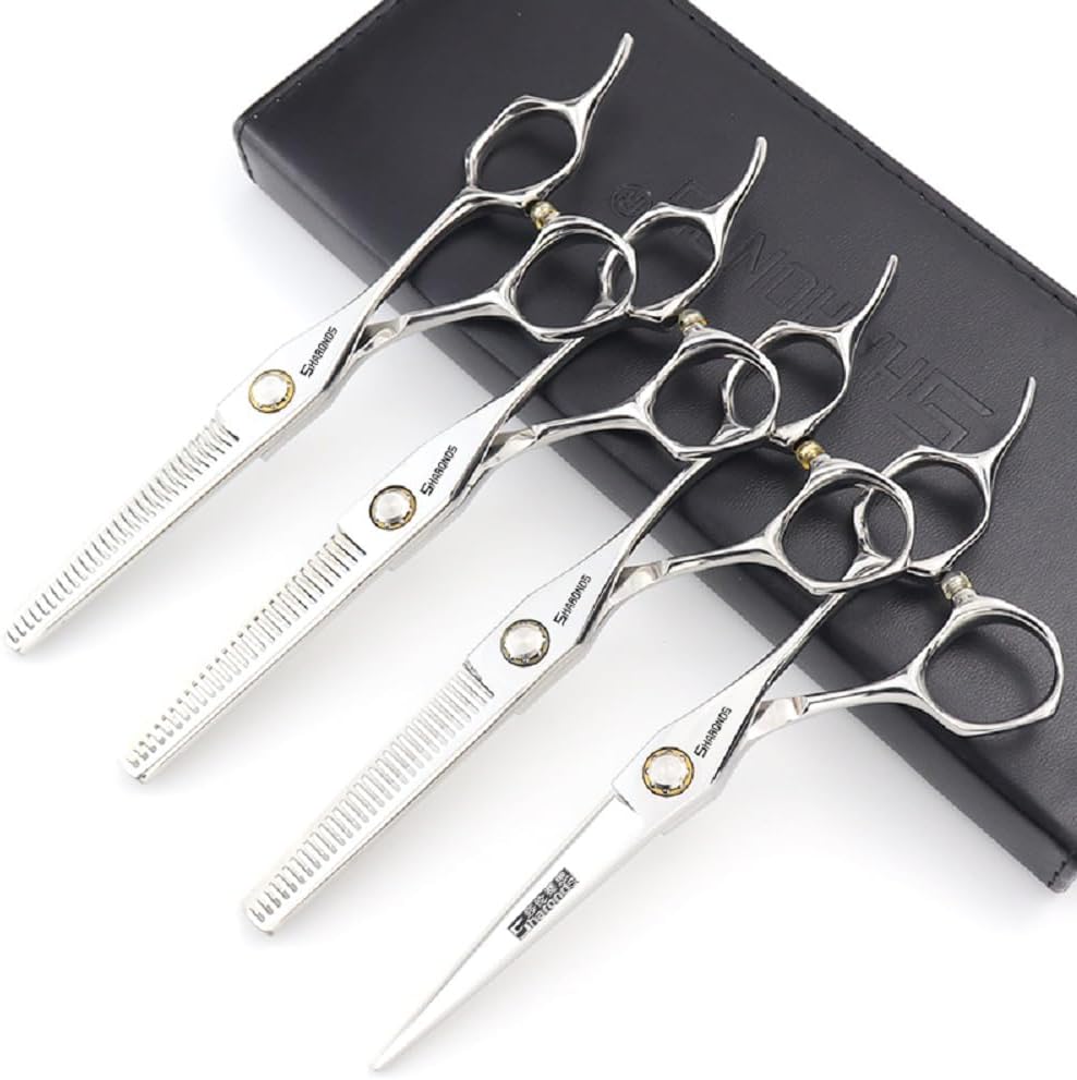 6-inch professional hair clipper set, stainless steel scissors, stable feel