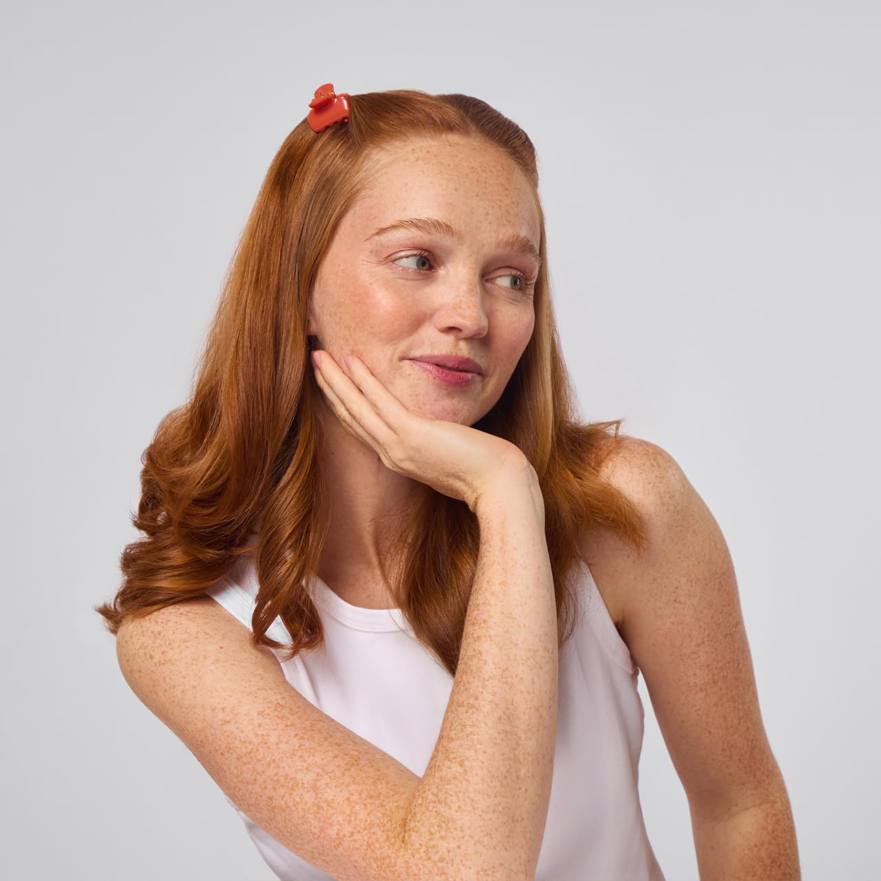 Kitsch Small Hair Clips for Women and Girls – Mini Claw Clips | Hair Accessories | Daily Styling, Recycled, Cherry Blossom Design | Ideal Gifts for Women – 8pc Set