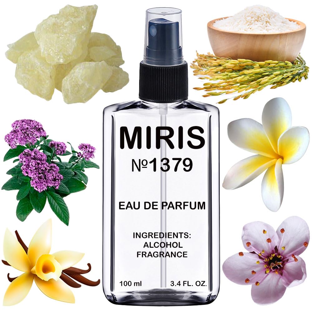MIRIS No. 1379, Inspired by Amour, Long-Lasting Eau de Parfum for Women, Spray 3.4 Fl Oz / 100 ml