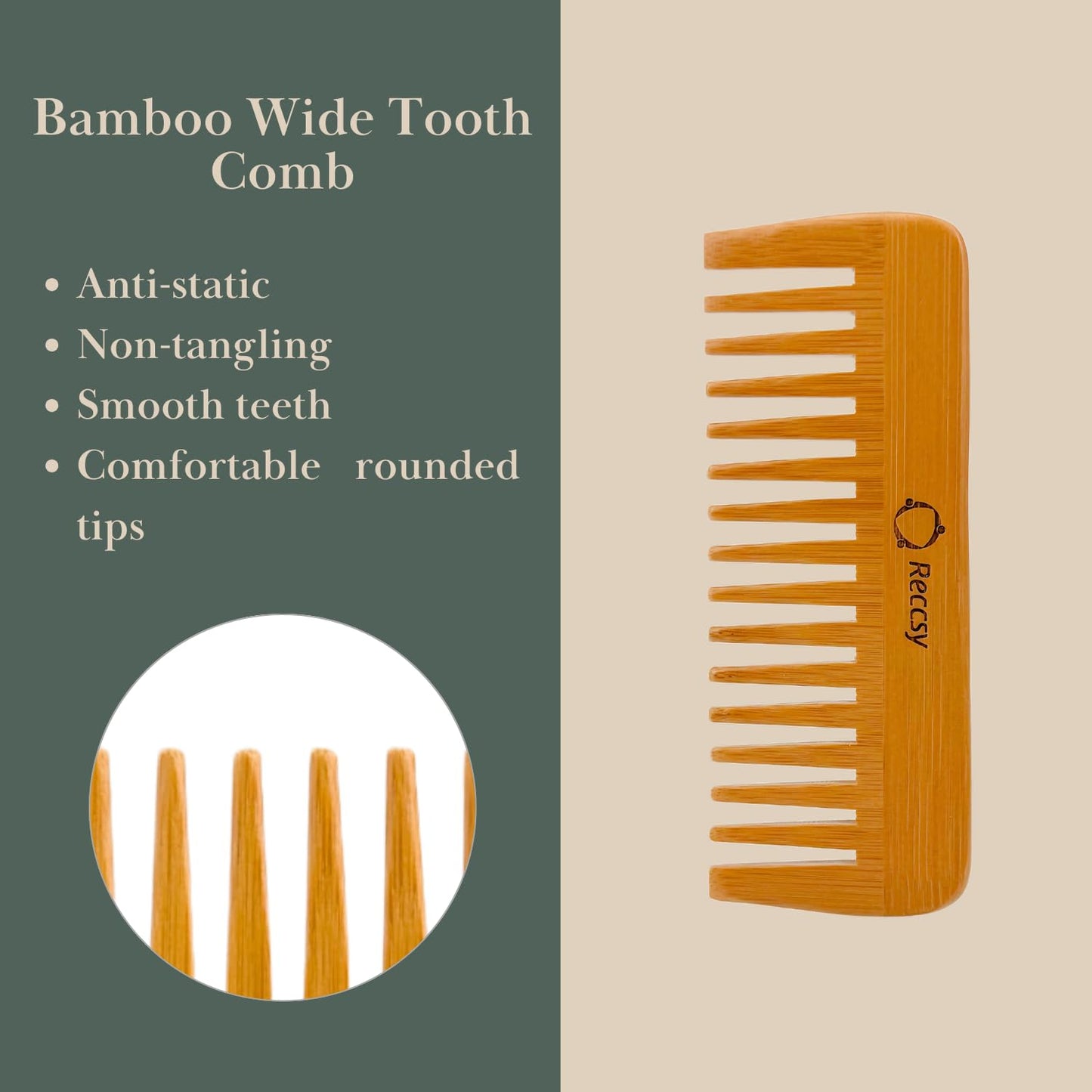 Boar Bristle Hair Brush Set For Women-100% Natural Boar Bristle Brush+Small Travel HairBrush+Bamboo Wide Tooth Comb For Thick Curly Thin Hair Smoothing Massaging Detangling. Restore Shine And Texture.