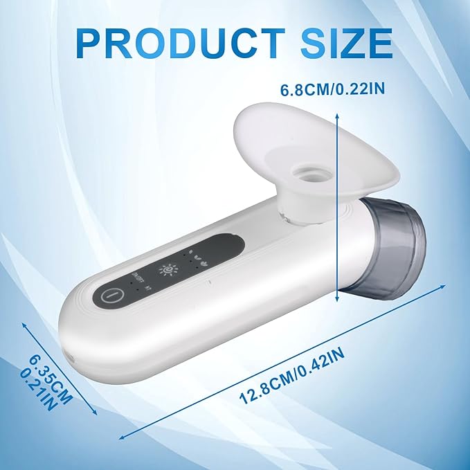 Eye Steamer for Dry Eye, Portable Eye Steam Sprayer, Heated Mist for Dry Eye Relief, Moisturizing Eye Treatment, Mini Soothing Steamer for Eye Care