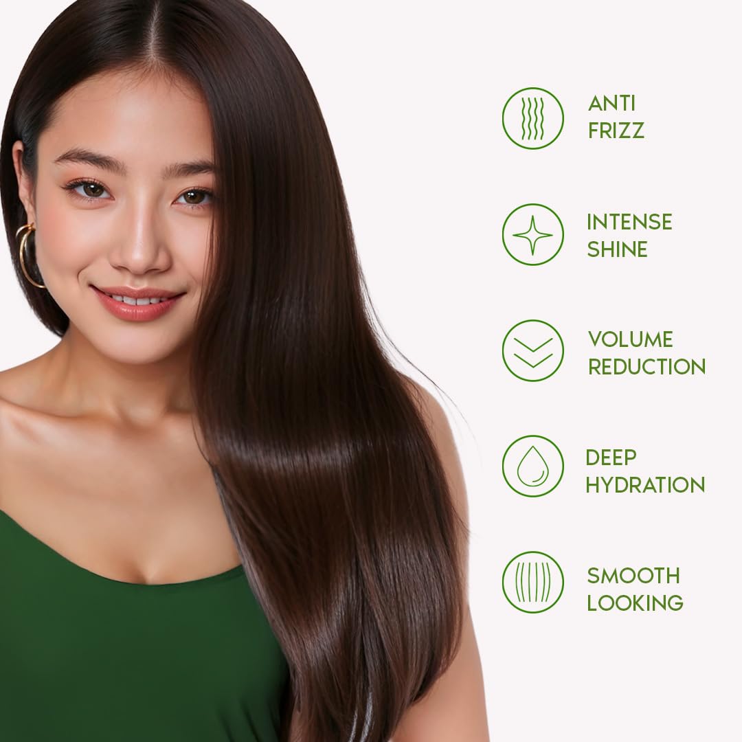 I Belli Capelli Ravenna Hair Straightening Kit – Organic Hair B-tox & Aloe Vera Mask – Anti-Frizz, Intense Hydration & Shine – Formaldehyde-Free B-otox Hair Treament For All Hair Types (2-Pack)