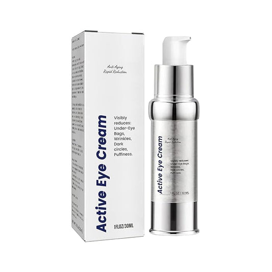 Under Eye Cream for Puffiness & Bags,Active Eye Serum for Dark Circles and puffiness,Under Eye Caffeine Eye Serum Reduce Wrinkles (30ml)