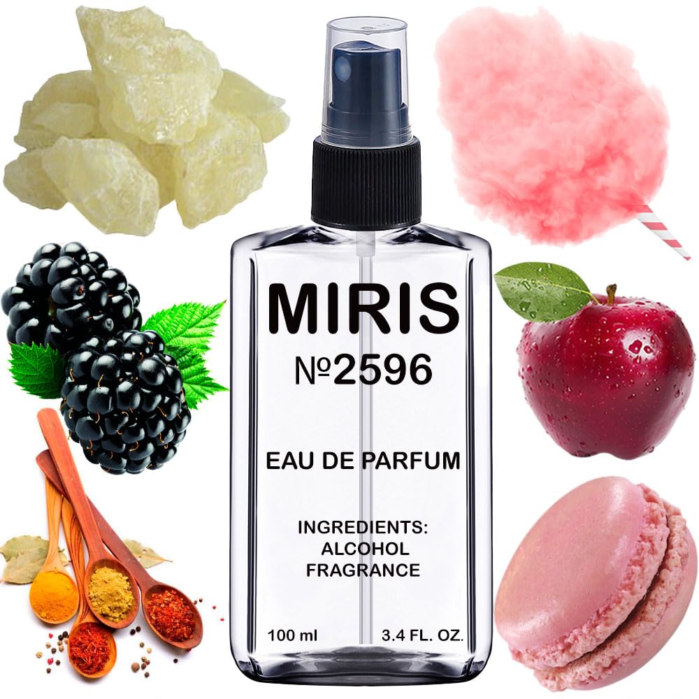 MIRIS No. 2596, Inspired by L.12.12 Elle Sparkling, Long-Lasting Eau de Parfum for Women, Spray 3.4 Fl Oz / 100 ml