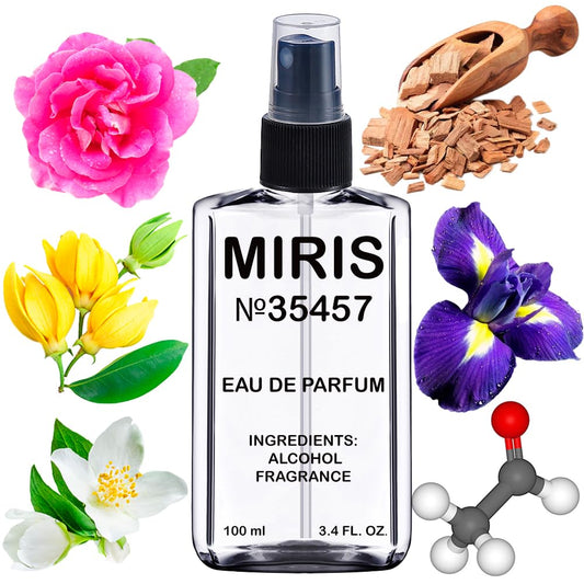 MIRIS No. 35457, Inspired by Number 5, Long-Lasting Eau de Parfum for Women, Spray 3.4 Fl Oz / 100 ml