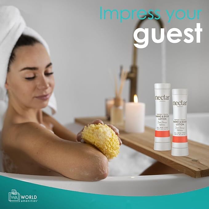 Nectar Squeeze Cartridge Hand and Body Lotion - Moisturizing Lotion in a Squeeze Bottle