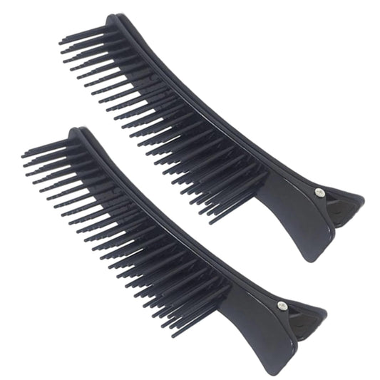 2PCS Grip Sectioning Clips for Styling, Parting, Cutting, Coloring, Foiling and Placing Hair Extensions