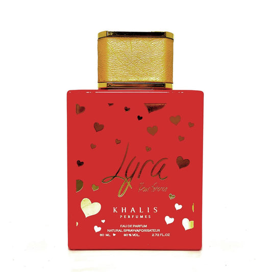 Khalis Lyra Pour Femme Eau de Parfum 3.4 oz - Elegant Womens Perfume with Citrus Florals and Soft Woods Accords loved for its long lasting trail and compliment catching aroma