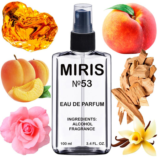 MIRIS No. 53, Inspired by Tresor, Long-Lasting Eau de Parfum for Women, Spray 3.4 Fl Oz / 100 ml