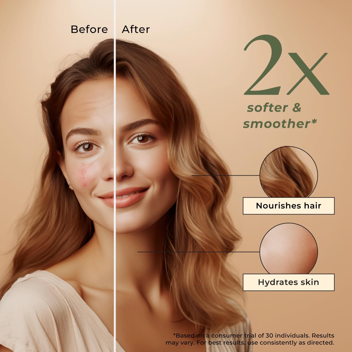 Gya Labs Argan Hair Oil - 3.4 Fl Oz - for Scalp Health, Strengthens & Protection from Damage