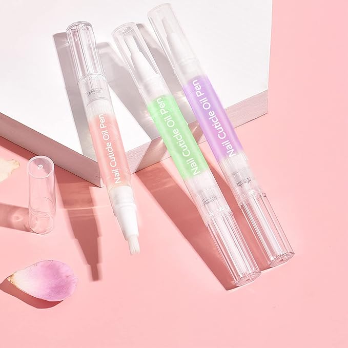 28Pcs Nail Cuticle Oils Nutrition Oil Pen Nail Nourishment Pens 28 Smell Cuticle Revitalizer for Agnail Nourish Skin NailCare (28pcs)