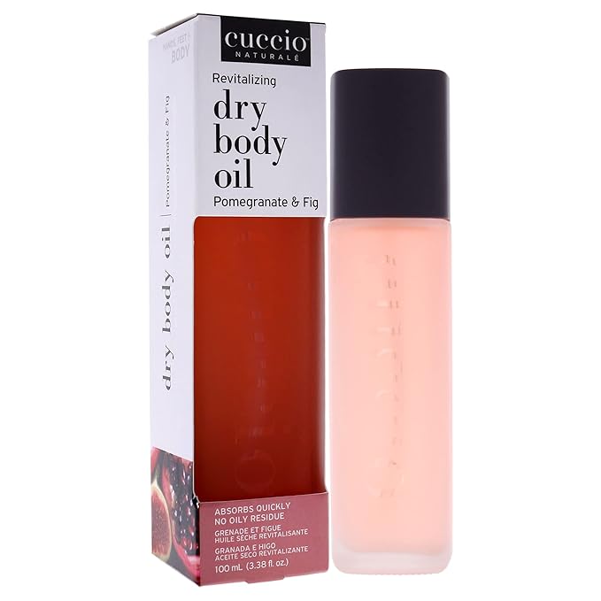 Cuccio Naturale Revitalizing Dry Body Oil - Pomegranate and Fig for Unisex - 3.38 oz Oil