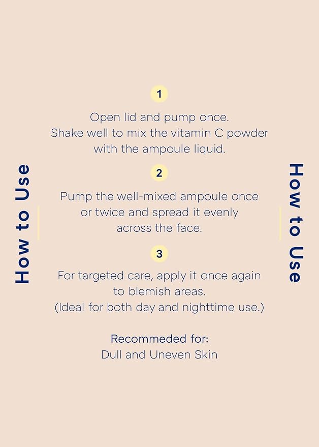 MISSHA Vita C Plus Spot Correcting Concentrate Ampoule 0.52 Fl oz/15ml, Korean Vitamin C Serum for Face, Improves Dark Spots & Firms Skin with 33% VITA C Liposome Formula, Mother's Day Gifts