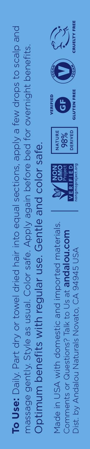 Andalou Naturals Argan Stem Cell Age Defying Scalp Intensive,White 2.1 Ounce