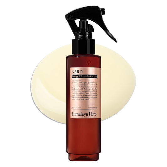 NARD Damage RX Hair Pack In Mist 150ML / 5.07 FL OZ - Repairing Hair Treatment Spray, Nourishing Leave-In Conditioner, Hydration for Dry & Damaged Hair