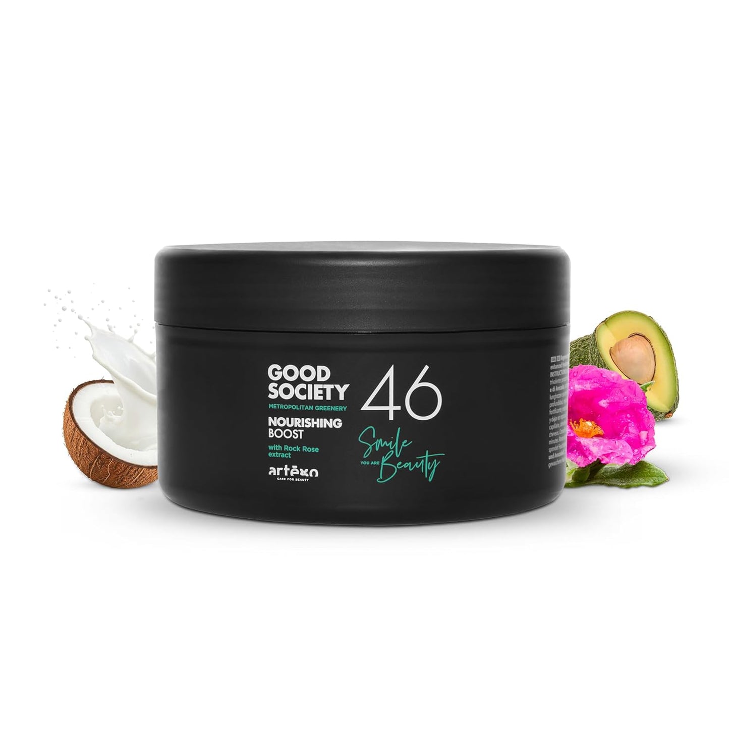 Artègo Good Society Nourishing Boost Hair Mask – Deep Conditioning & Repair Mask for Dry, Brittle Hair (16.8 oz)
