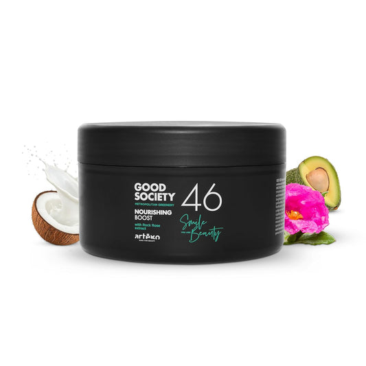Artègo Good Society Nourishing Boost Hair Mask – Deep Conditioning & Repair Mask for Dry, Brittle Hair (16.8 oz)