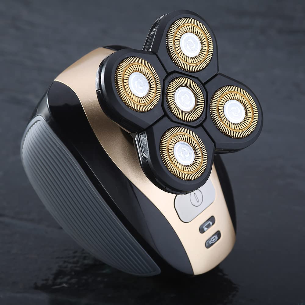 Upgraded 5-Blade Shaver Replacement Heads - Electric Razor Shaver Heads