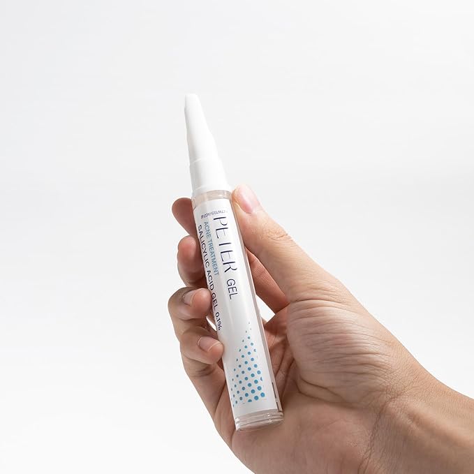 0.1% SALICYLIC ACID GELO.1% A CNE TREATMENT Gel, 30 Day Supply, Retinoid Treatment for Face with 0.1% SALICYLIC, Gentle Skin Care for Acne Prone Sensitive Skin, 15g Tube