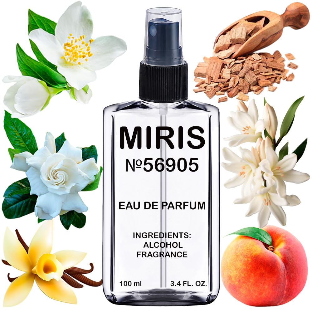 MIRIS No. 56905, Inspired by Hundred Silent Ways, Long-Lasting Unisex Eau de Parfum for Women & Men, Spray 3.4 Fl Oz / 100 ml