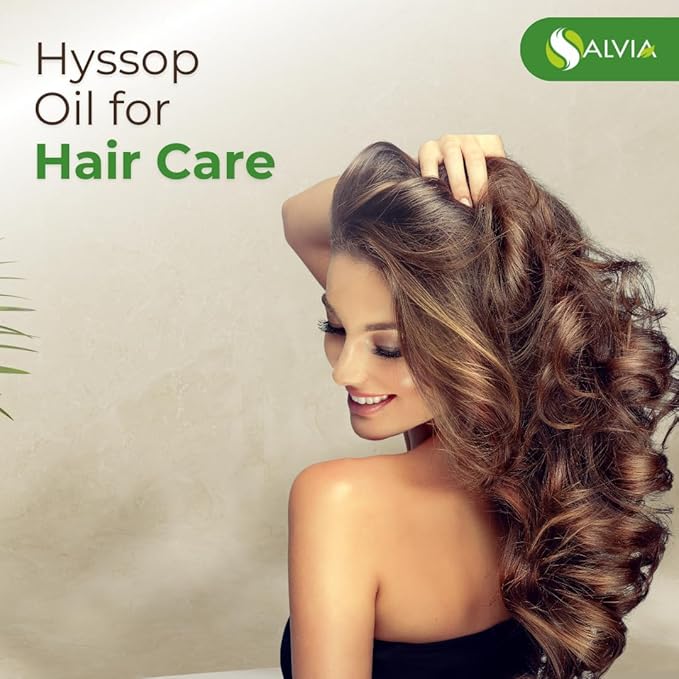 Hyssop (Hyssopus Officinalis) Essential Oil 100% Pure & Natural Undiluted Uncut Oil | Use for Aromatherapy | Therapeutic Grade - 250ml