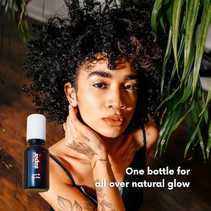 Castor Oil Roller Glass Bottle for Eyebrow, Eyelashes, Skin, Lips - Certified Organic 100% Pure Castor Oil, Cold Pressed, Hexane Free, Unrefined - Vegan, Mess Free Roll On Application, Single-Origin