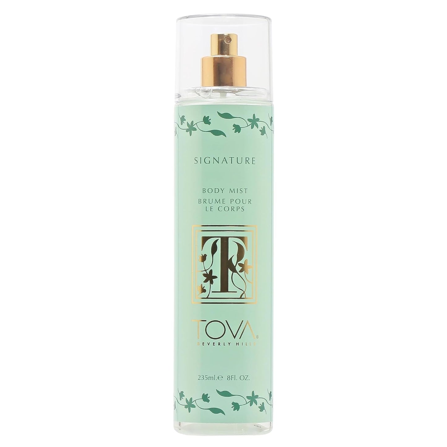 Tova Signature Body Mist – Fresh Floral Perfume Mist for Women – Long-Lasting Body Spray with Jasmine, Bergamot & Sandalwood – Timeless Scent with Lavender & Musk – USA-Made & Cruelty-Free – 8.0 fl oz