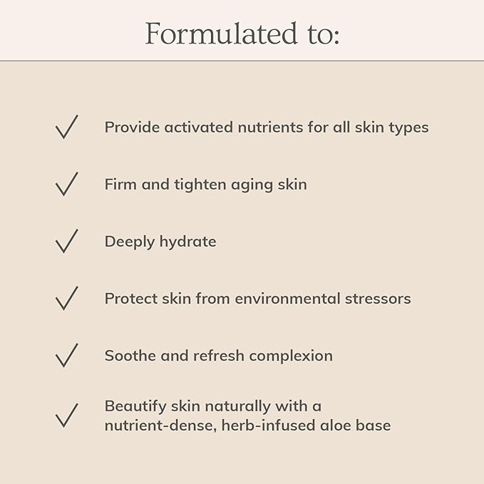 Annmarie Skin Care Anti-Aging Serum - Aloe-Vera Based Serum with Hyaluronic Acid & Herbal Extracts. Hydrating & Firming Serum for Dry Skin, Fine Lines & Wrinkles, For All Skin Types (30ml, 1.0 fl oz)