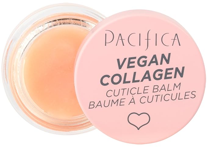 Pacifica Beauty Vegan Collagen Cuticle Balm, Bath and Body, Nail Care, Nail Repair for Dry Damaged Nails, Cuticle Cream, Cuticle Care, Nail Treatment, Skin Care, Body Care, 0.3 fl oz (1 Count)