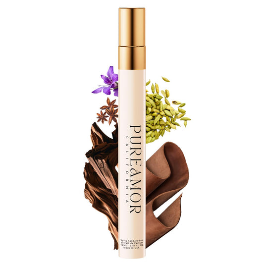 Pheromones Perfumes for Women, Pepper & Spicy Sandalwood Perfume, Long Lasting Men Eau de Parfun, Premium Scent Blend Perfumes for Women, 0.41 fl. Travel Perfume Spray