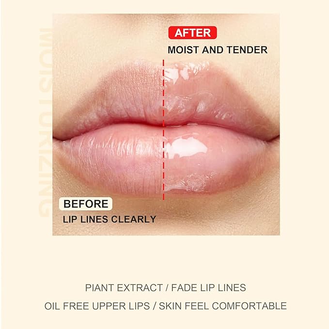 Fruity Lip Oil Clear Lip Nectar Lighten Lip Lines Lip Balm Moisturizing Lip Gloss Oily Anti-Crack Hydration