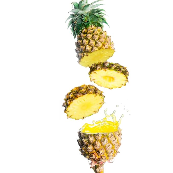 Pineapple Body Oil, 100% Natural, Hydrating & Deep Moisturizing, Bath and Body Oil For Women, Tropical Long Lasting Fragrance, Vegan - 4 oz.