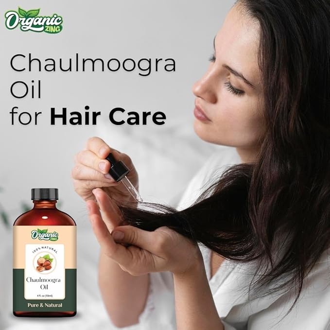 Chaulmoogra (Hydnocarpus Wightianus) Oil | Pure & Natural Carrier Oil for Skincare, Hair Care & Massage - 118ml/3.99fl oz