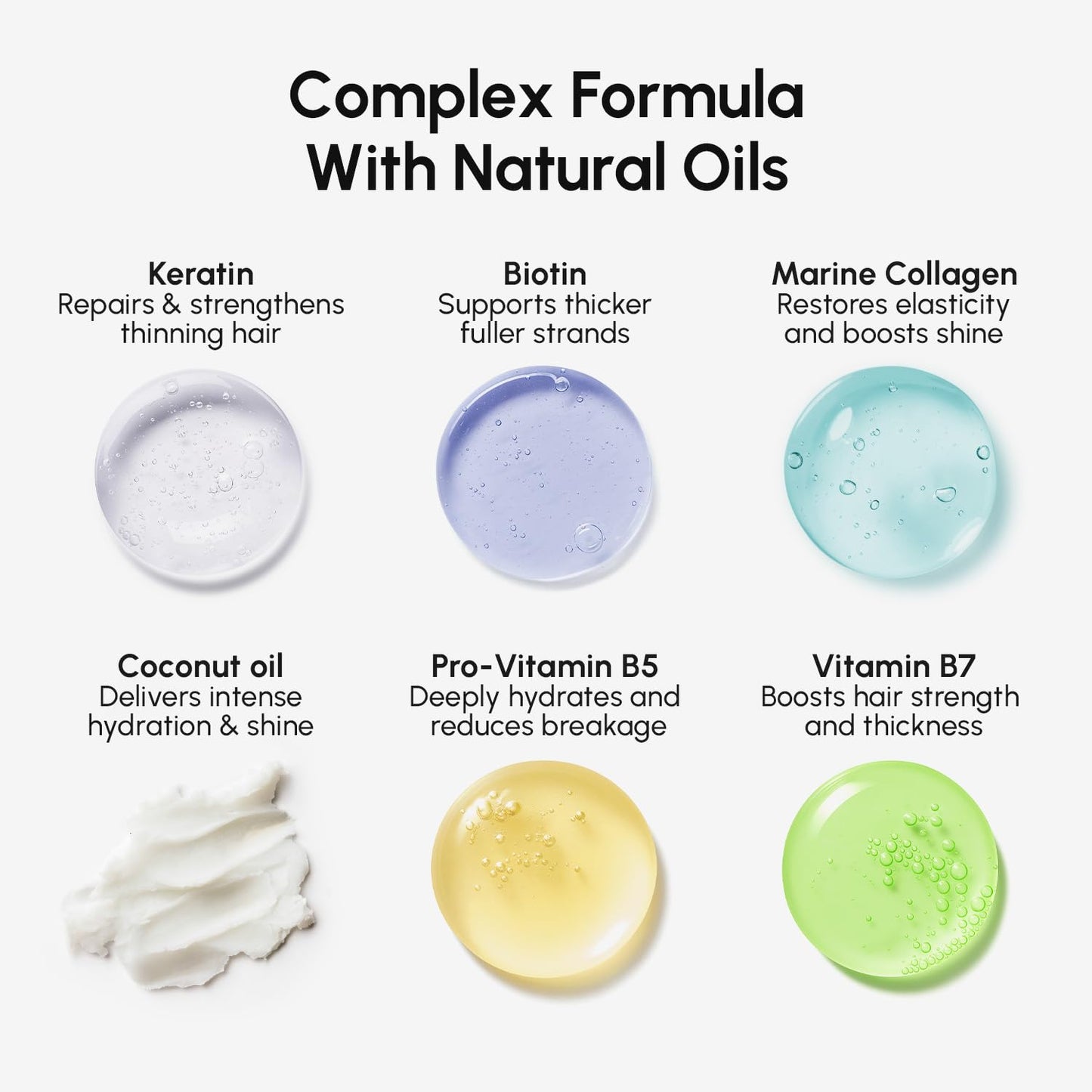 MAREE Deep Conditioning Hair Mask for Damaged Hair Treatment 2 PACK - Keratin Hair Care for Hydrating Growth Repair Moisturizing - Dry Curly Color Treated Frizzy - Tratamiento Mascarilla Para Cabello