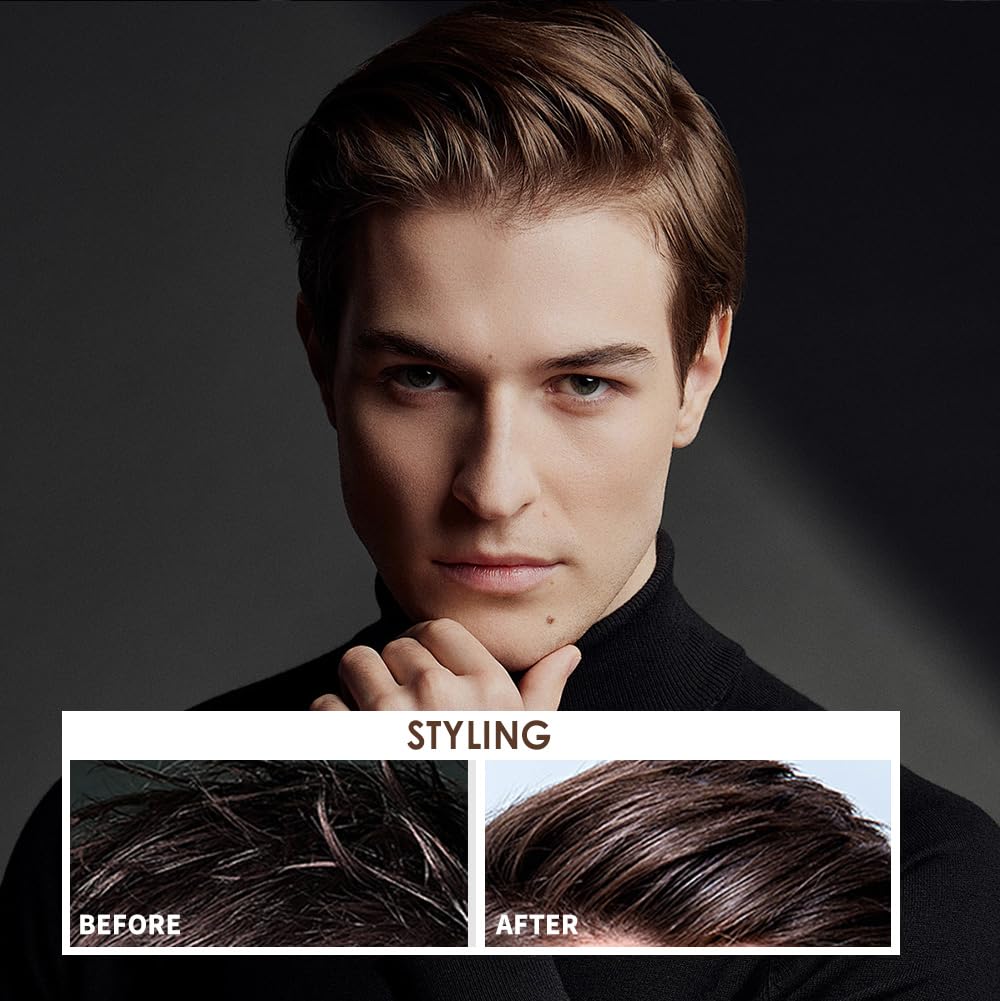 Ultra Hold Hair Clay for Men - Matte Hair Styling Clay for Men, Touchable Texture, Light Scent, No White Residue, Easy Wash, 3.53oz