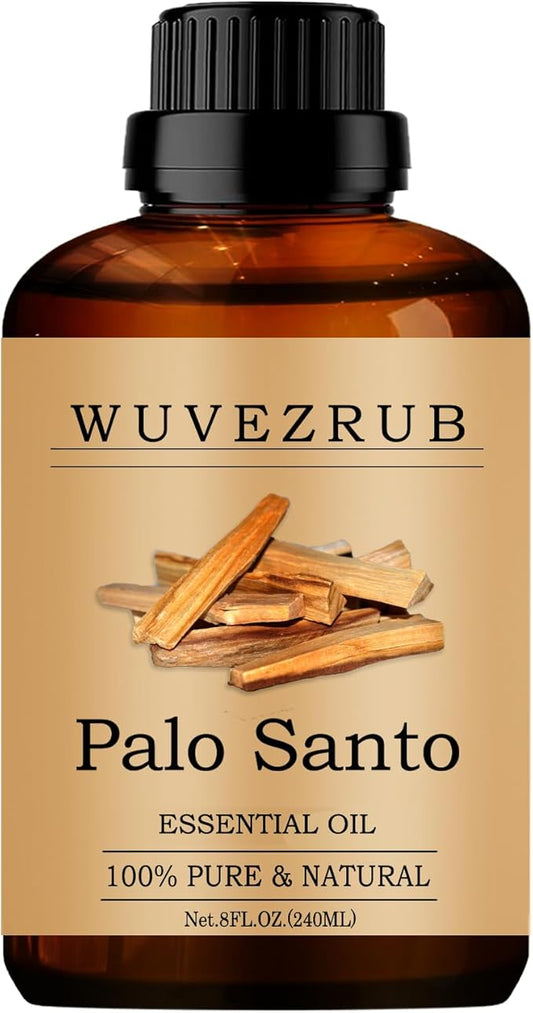Palo Santo Essential Oils 240ML, Pure PaloSanto Essential Oil for Aromatherapy Diffuser - 8 Fl Oz