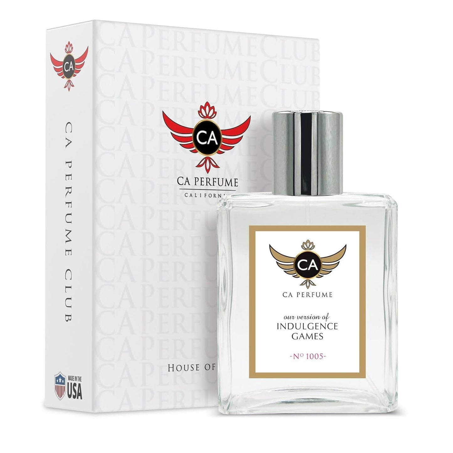 CA Perfume Impression of Indulgence Games for Women Eau De Parfum Spray Long Lasting Floral Fruity Gourmand Perfume (3.4 Fl Oz / 100ml)