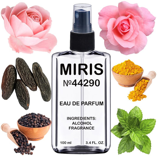 MIRIS No. 44290, Inspired by Rose Pric, Long-Lasting Unisex Eau de Parfum for Women & Men, Spray 3.4 Fl Oz / 100 ml