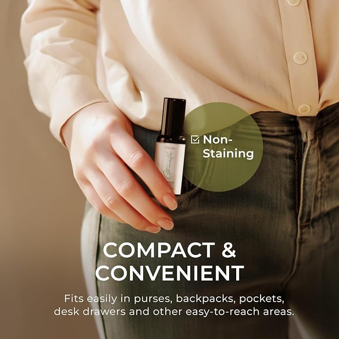 Gya Labs Citronella Essential Oil Roll on - 100% Pure Natural Citronella Oil Roller - Energizing Aromatherapy for Outdoor Protection, Travel Size (0.34 Fl Oz)